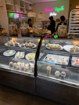 Mmmm tasty at Sweet Vegan Bakes in Chicago