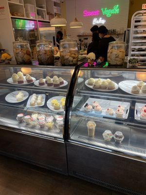 Great deserts at Sweet Vegan Bakes in Chicago