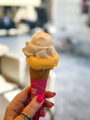 Vegan gelatoo  at Gelato bar Bella in Trogir