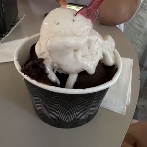 Banane und Schoko 🍧   at Gelato bar Bella in Trogir