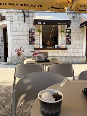   at Gelato bar Bella in Trogir