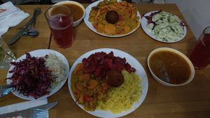 2 lunches at Vega in Warsaw