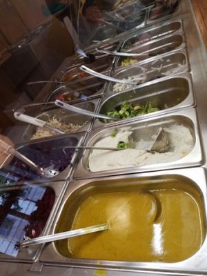 food at Vega in Warsaw