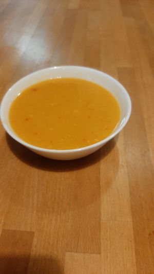 Dahl soup at Vega in Warsaw