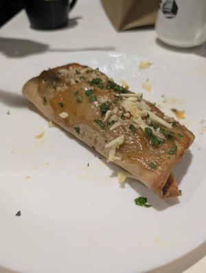 Krokiety z grzybami at Vega in Warsaw