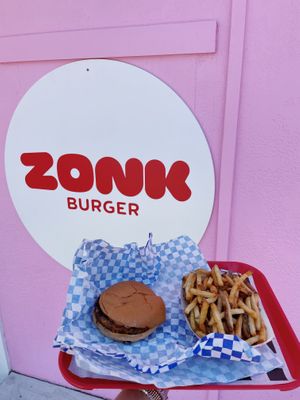   at Zonk Burger in Fort Worth