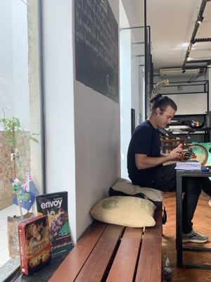 Great atmosphere at Aussie Coffee Ipanema in Rio De Janeiro