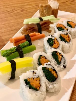 Veggie Sushi Set  at Kabuki in Centerville