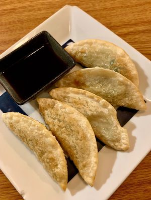 Vegetable Gyoza 🥟  at Kabuki in Centerville