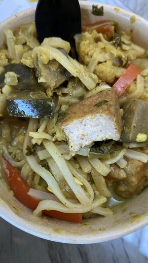 Tofu Green Thai Curry!   at Lekker Eats in Myrtle Beach