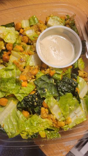 Loaded Kale Caesar Salad at Lekker Eats in Myrtle Beach