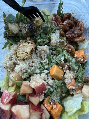Market Fall Harvest Salad is delicious at Lekker Eats in Myrtle Beach