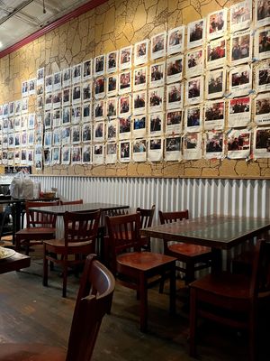 interior - wall of people who can handle extreme spice   at Pho's Thai Cuisine in Chicago