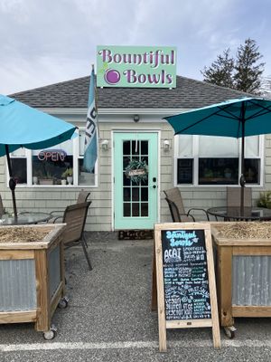 Darling spot with amazing and healthy vegan food. Gluten free options available.  at Bountiful Bowls in Lewes