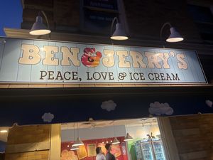 Outside the store   at Ben & Jerry's in Dayton