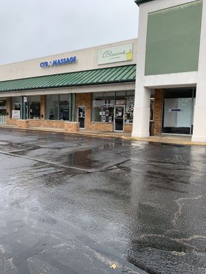 Outside at Blossom Juicy Bar - Kettering in Kettering