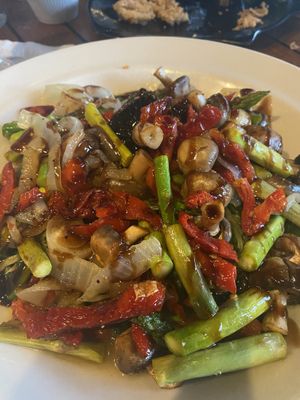 Roasted Spaghetti Squash Vegan at Chart House Waikiki in Honolulu