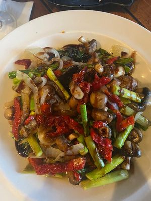 Roasted Spaghetti Squash Vegan at Chart House Waikiki in Honolulu