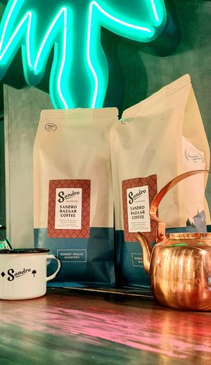 It's time for coffee at Sandro in Helsinki