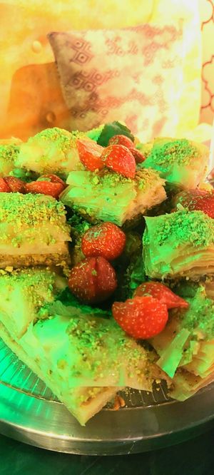 Baklava at Sandro in Helsinki