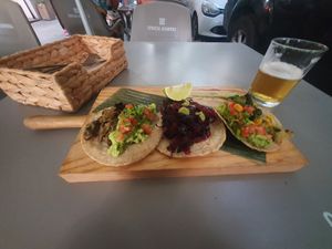 Tacos at Fauna Food & Arts in Barcelona