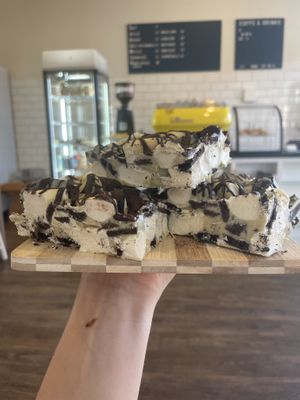 Cookies and cream Rocky road  at Ninna's Kitchen in Brighton