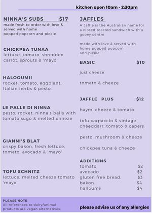   at Ninna's Kitchen in Brighton