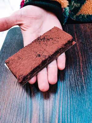 Brownie at Sano in Antwerpen