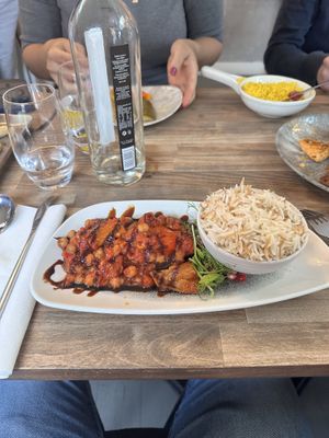 Vegan Moussaka   at Lebanese Please in Weybridge