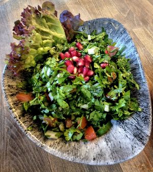 Tabbouli at Lebanese Please in Weybridge