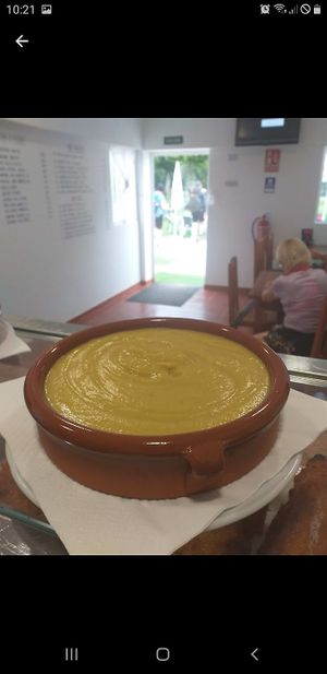 Mushroom cream at Bar O Curro in A Salceda