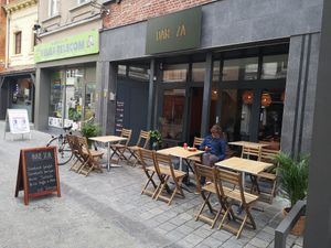 Outside at Habibi - Dar Za in Leuven