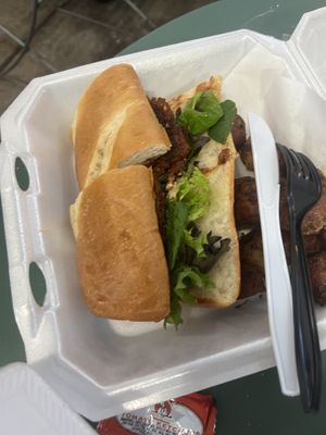   at Meals From The Heart Cafe in New Orleans