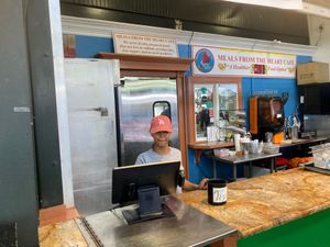 Friendly service at Meals From The Heart Cafe in New Orleans