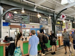 Spot in the French Market  at Meals From The Heart Cafe in New Orleans