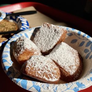 Vegan Beignets #Veganuary at Meals From The Heart Cafe in New Orleans