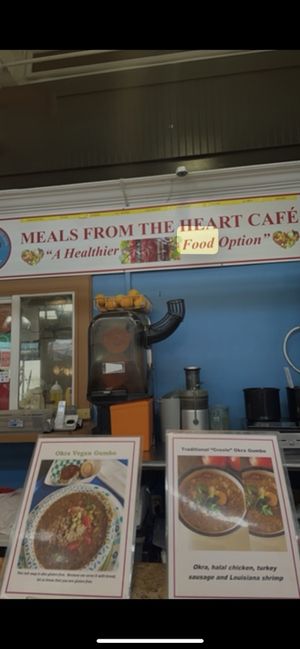   at Meals From The Heart Cafe in New Orleans