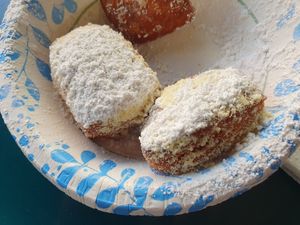 Beignets at Meals From The Heart Cafe in New Orleans