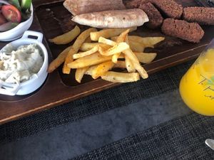 Vegan kebab  at Steve's in Paphos