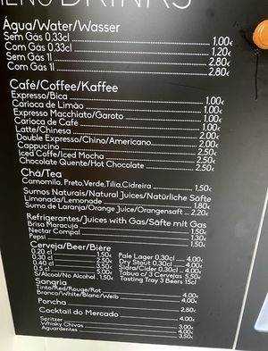 Drinks at Charcutaria e Queijaria do Mercado in Funchal