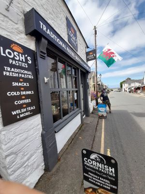 Front at Losh's Pasties in Haverfordwest