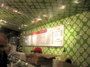 Inside. at Maoz Vegetarian - Times Square in New York City