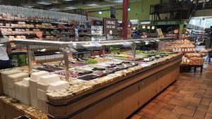salad bar at Whole Foods Market - Wilson Blvd in Arlington