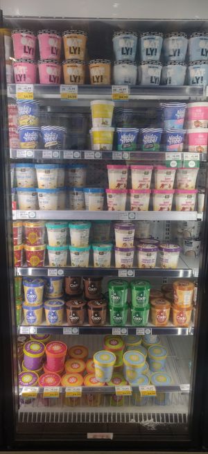 Vegan ice cream at Whole Foods Market - Wilson Blvd in Arlington