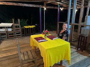 Dinner for two at Darinia's Kitchen in Corn Islands