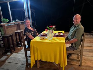 Dinner for two at Darinia's Kitchen in Corn Islands