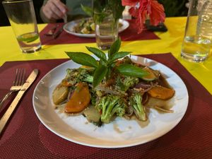 Pad Thai at Darinia's Kitchen in Corn Islands