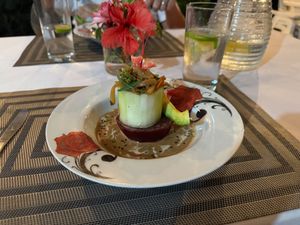 Appetizer at Darinia's Kitchen in Corn Islands