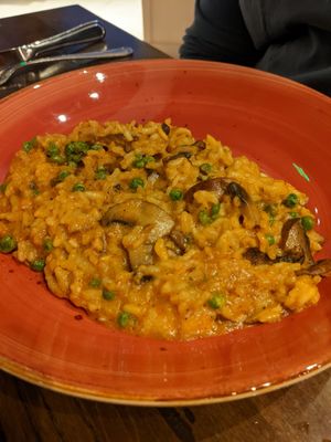 Risotto at Busboys and Poets in Columbia