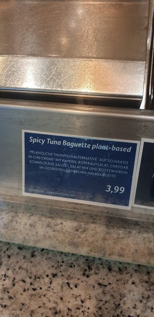 Achtung nur vegetarisch!!! at Nordsee in Wolfsburg